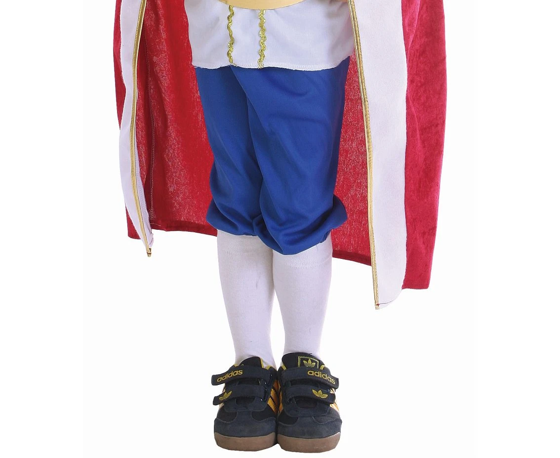 Zestaw dla dzieci Król (bluzka, spodnie, peleryna, pasek), rozm. 92/104 cm